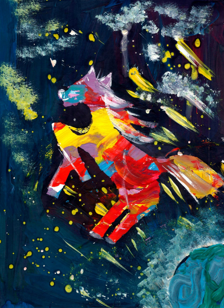 Старкова А. Лошадь по имени Огненная комета.jpg